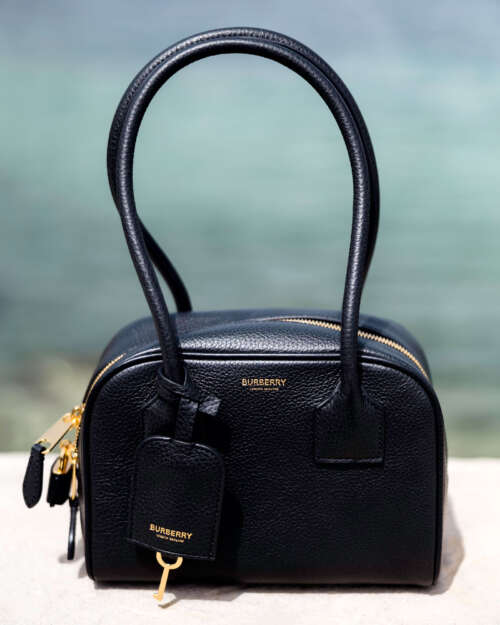 Burberry Leather Black