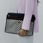Gucci micro GG Monogram XL Case Clutch Bag