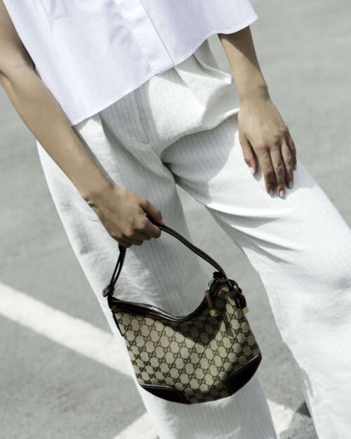 Gucci Pre-Loved GG Canvas Princy Hobo handbag - Image 2