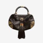 Gucci Brown Leather Babouska Indy - Image 2