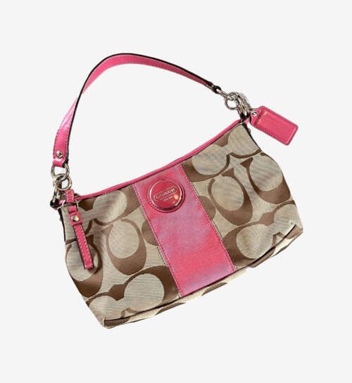 Coach brown pink silver - Image 5