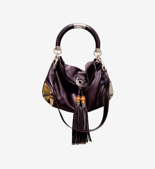 Gucci Brown Leather Babouska Indy - Image 6