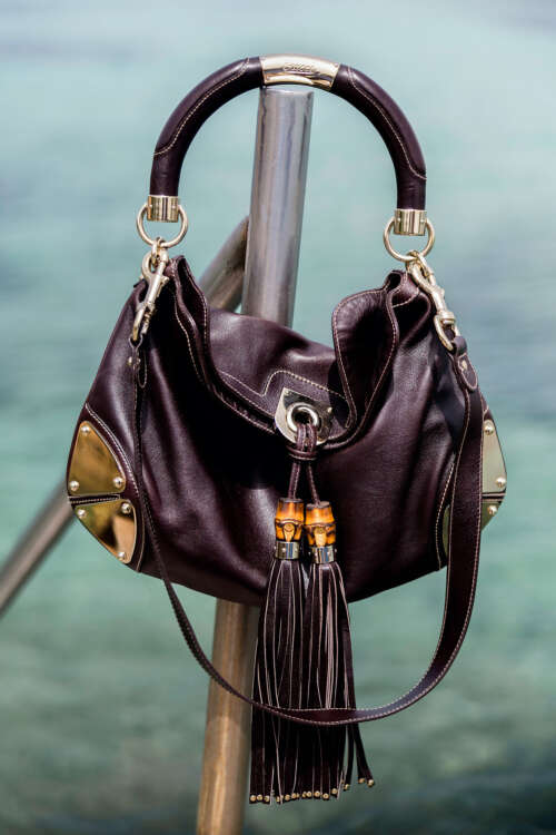 Gucci Brown Leather Babouska Indy