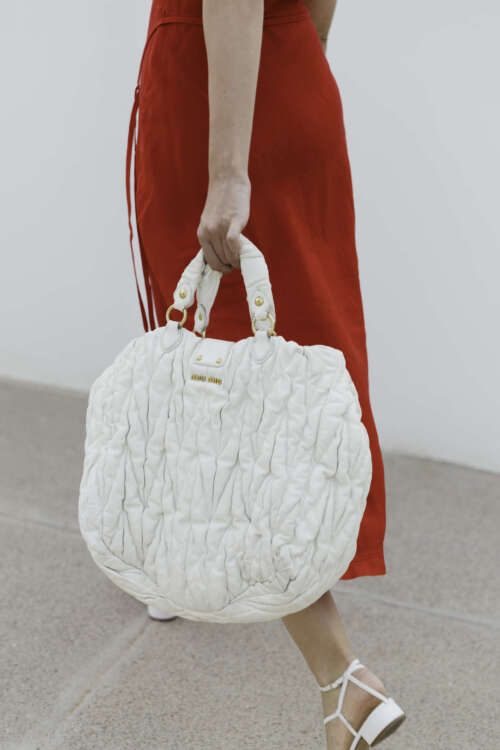 Miu miu Leather Large Bag - Image 5