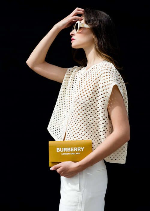 Burberry Hezelmere Μustard