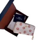 Coach Leather Canvas with Floral Print - Image 5