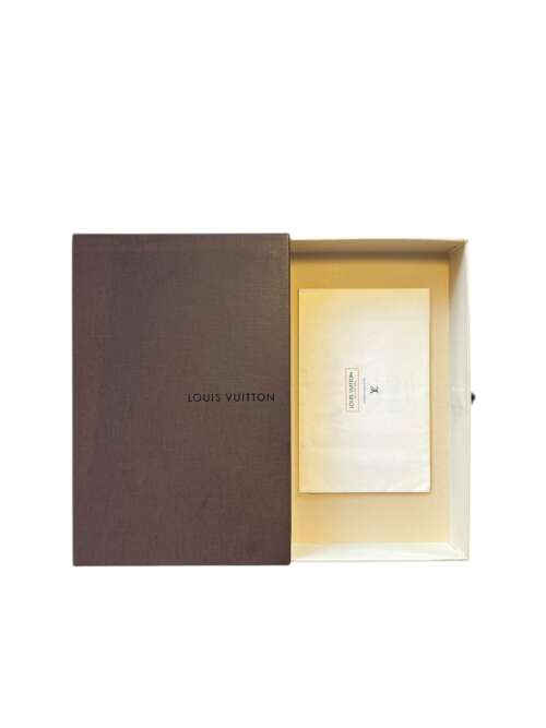Louis Vuitton Leather Damier Ebene Canvas Sarah - Image 8
