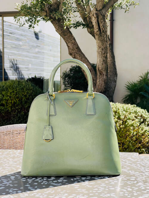 Prada Mint Green Saffiano