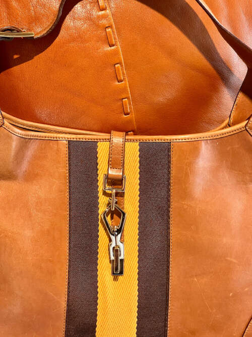 Gucci Leather Jackie Kandinsky Hobo - Image 8