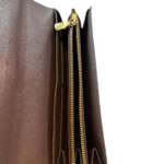 Louis Vuitton Leather Damier Ebene Canvas Sarah - Image 6