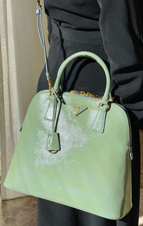 Prada Mint Green Saffiano - Image 2