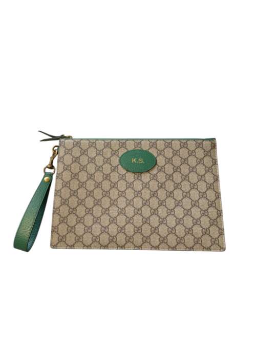 Gucci GG Canvas Clutch
