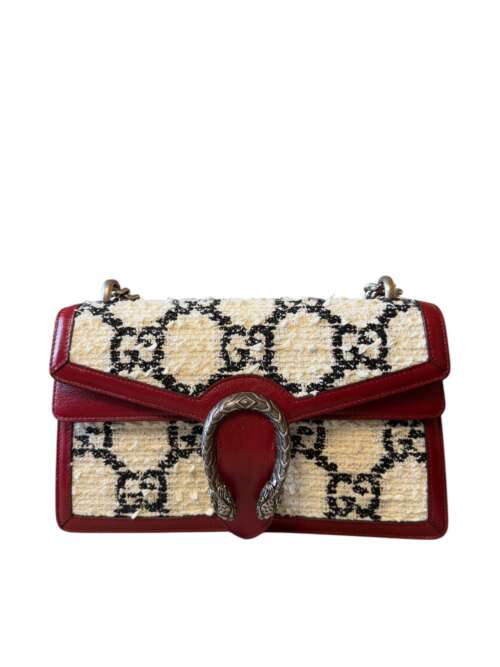 Gucci GG Tweed Dionysus Romantic Cherry - Image 8