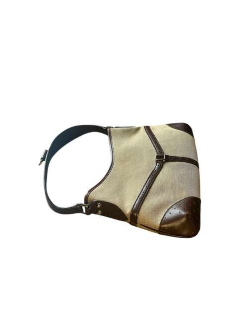 Gucci Canvas Leather GG Reins Hobo - Image 4