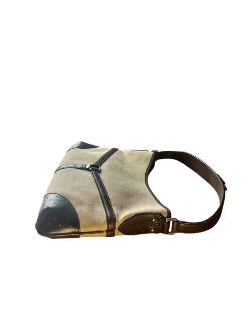 Gucci Canvas Leather GG Reins Hobo - Image 3