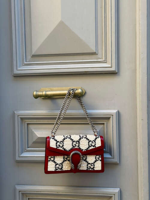 Gucci GG Tweed Dionysus Romantic Cherry - Image 2