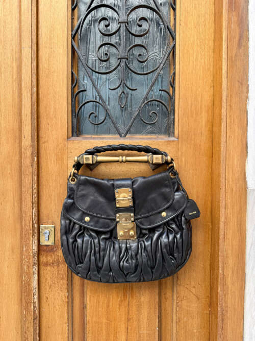 Miu miu Matelasse Lux Nappa Leather Coffer