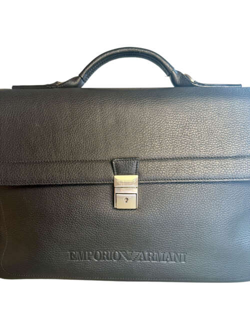 Emporio Armani Briefcase Leather - Image 2