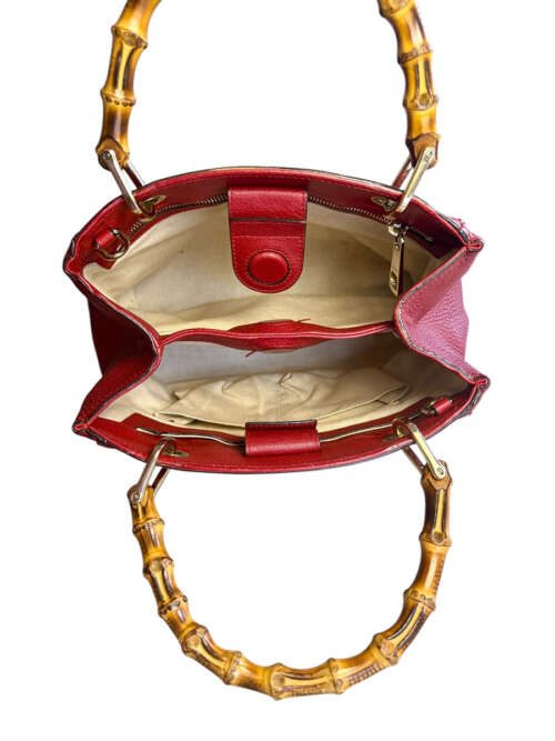 Gucci Bamboo Shopper Leather - Image 7