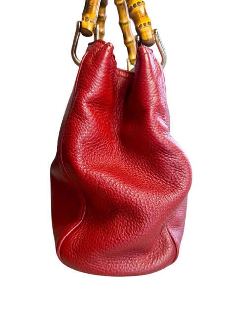 Gucci Bamboo Shopper Leather - Image 4