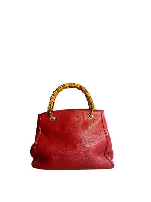 Gucci Bamboo Shopper Leather - Image 3