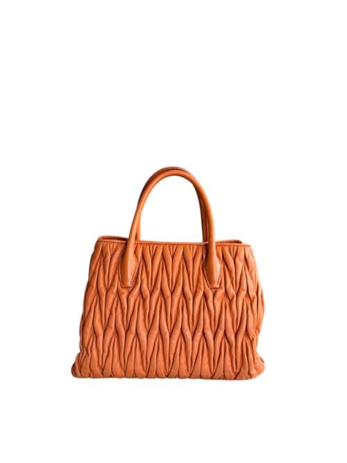 Miu miu Matelasse Orange - Image 3