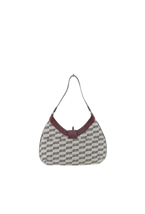 Balenciaga BB Monogram Canvas Hobo - Image 2