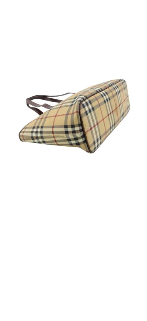 Burberry Haymarket Check Coated Canvas - Image 5
