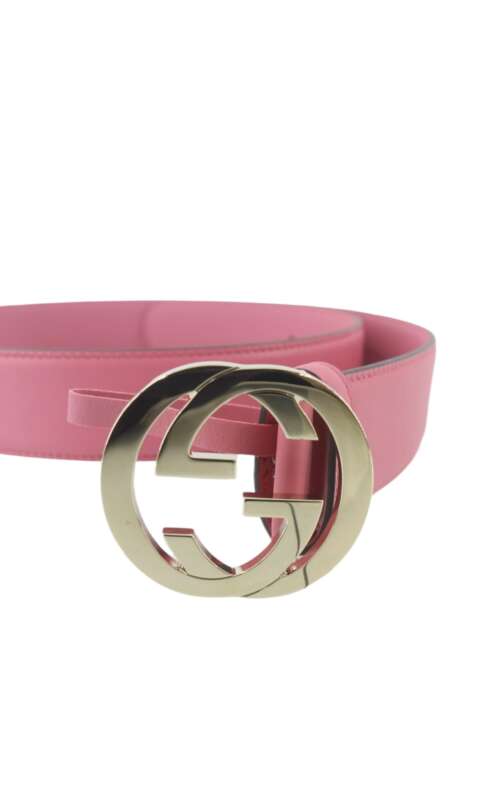 Gucci Interlocking Buckle Leather - Image 3