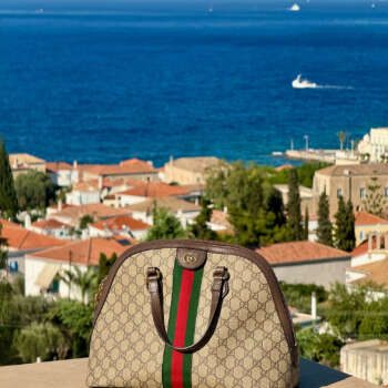 Gucci Ophidia GG Medium Dome Bag