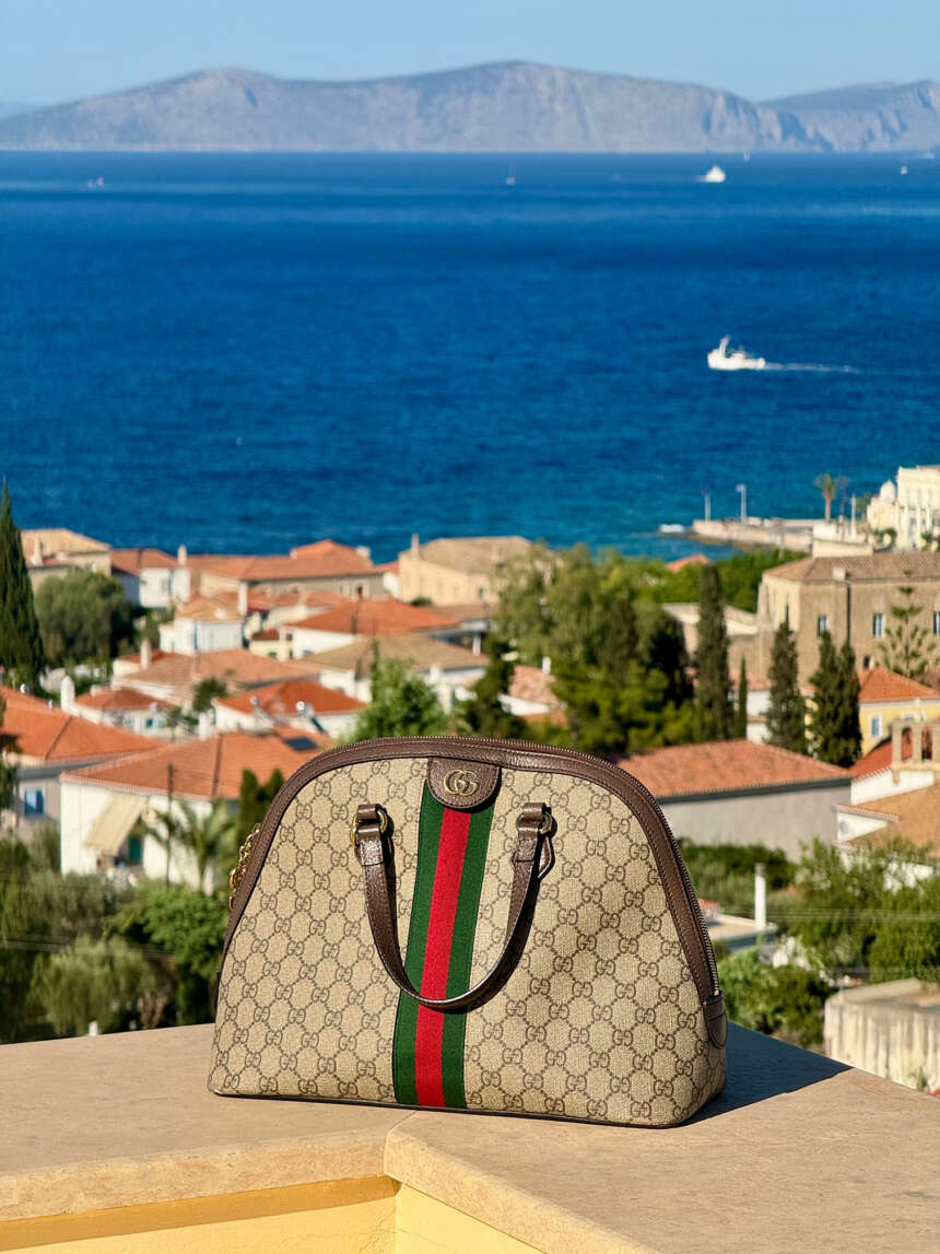 Gucci Ophidia GG Medium Dome Bag
