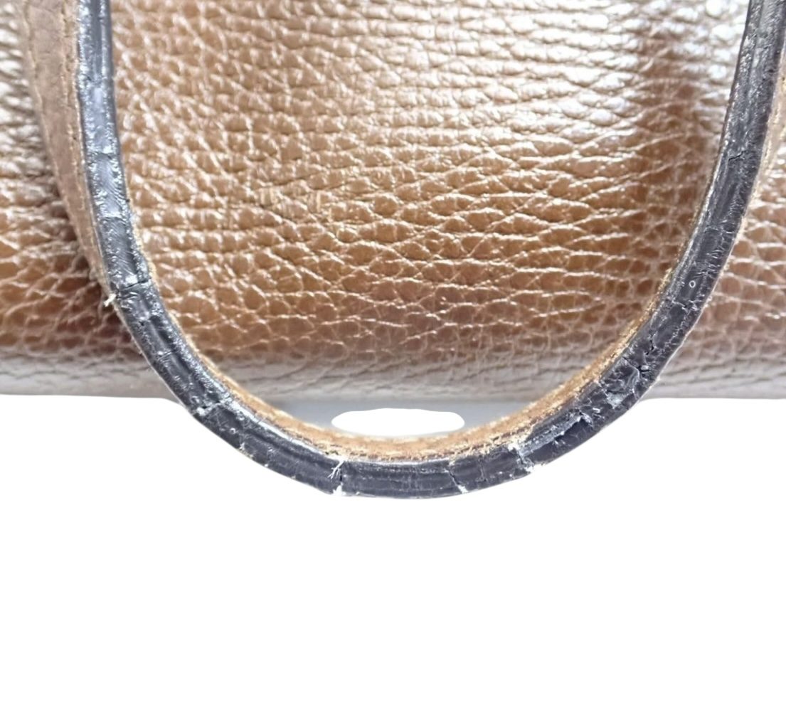 Gucci Made in Italy Leather Tote Bag - Image 10