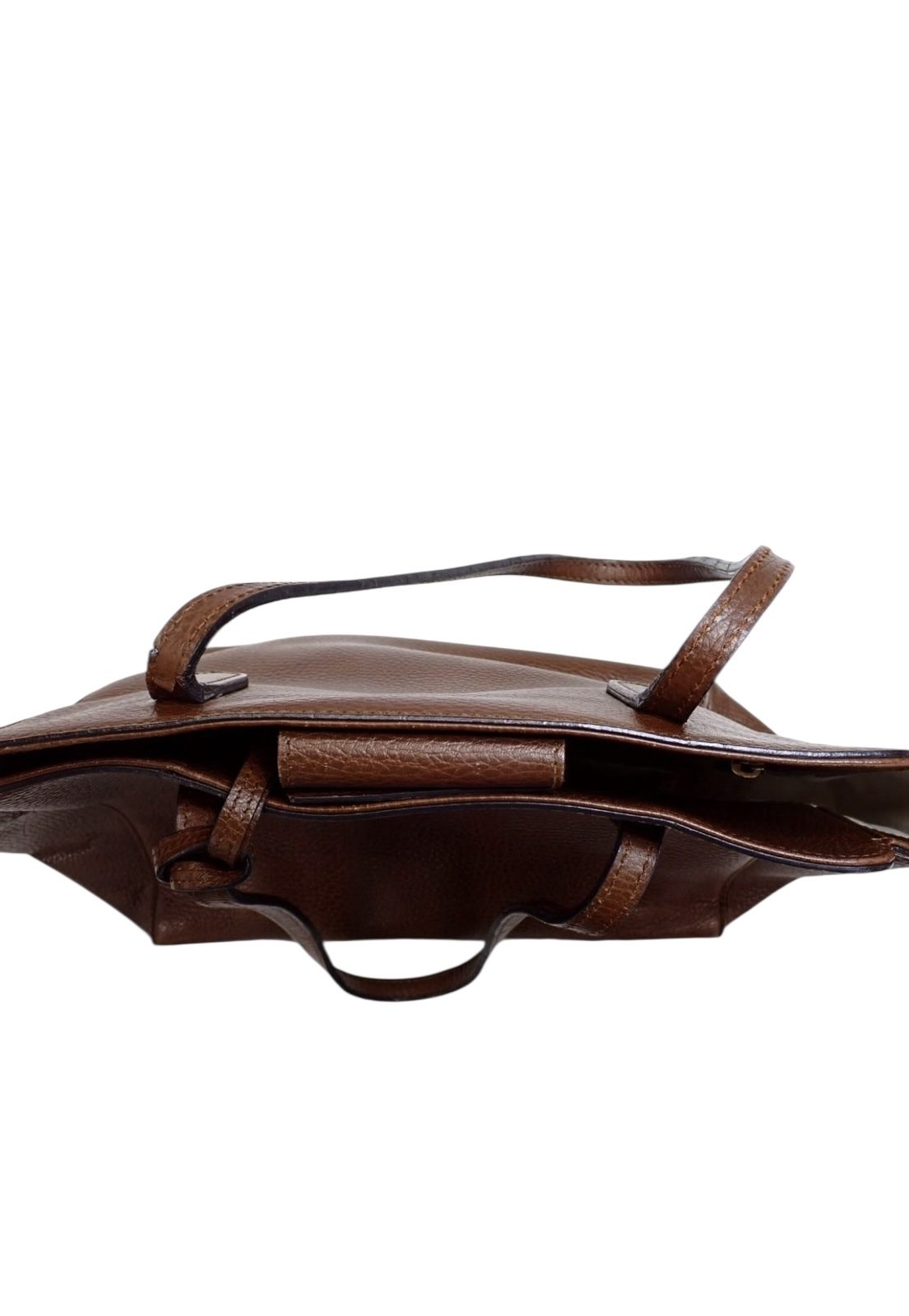 Gucci Made in Italy Leather Tote Bag - Image 6