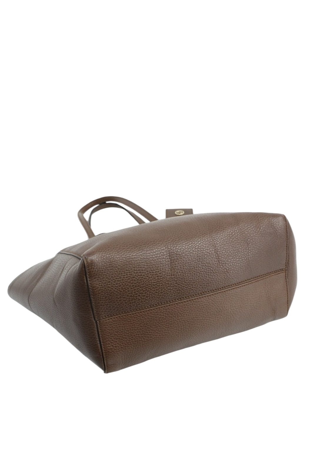 Gucci Made in Italy Leather Tote Bag - Image 3