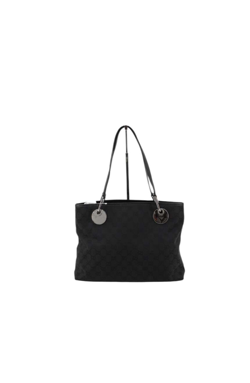 Gucci GG Canvas Black Tote Bag