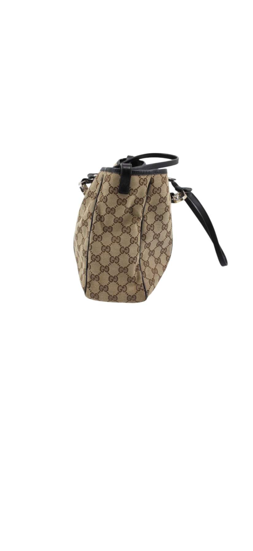 Gucci GG Supreme Tote Bag with Double G Hardware - Image 4
