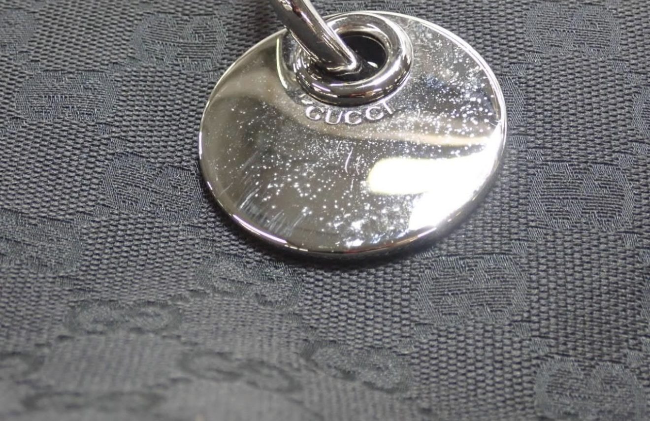 Gucci GG Canvas Black Tote Bag - Image 10