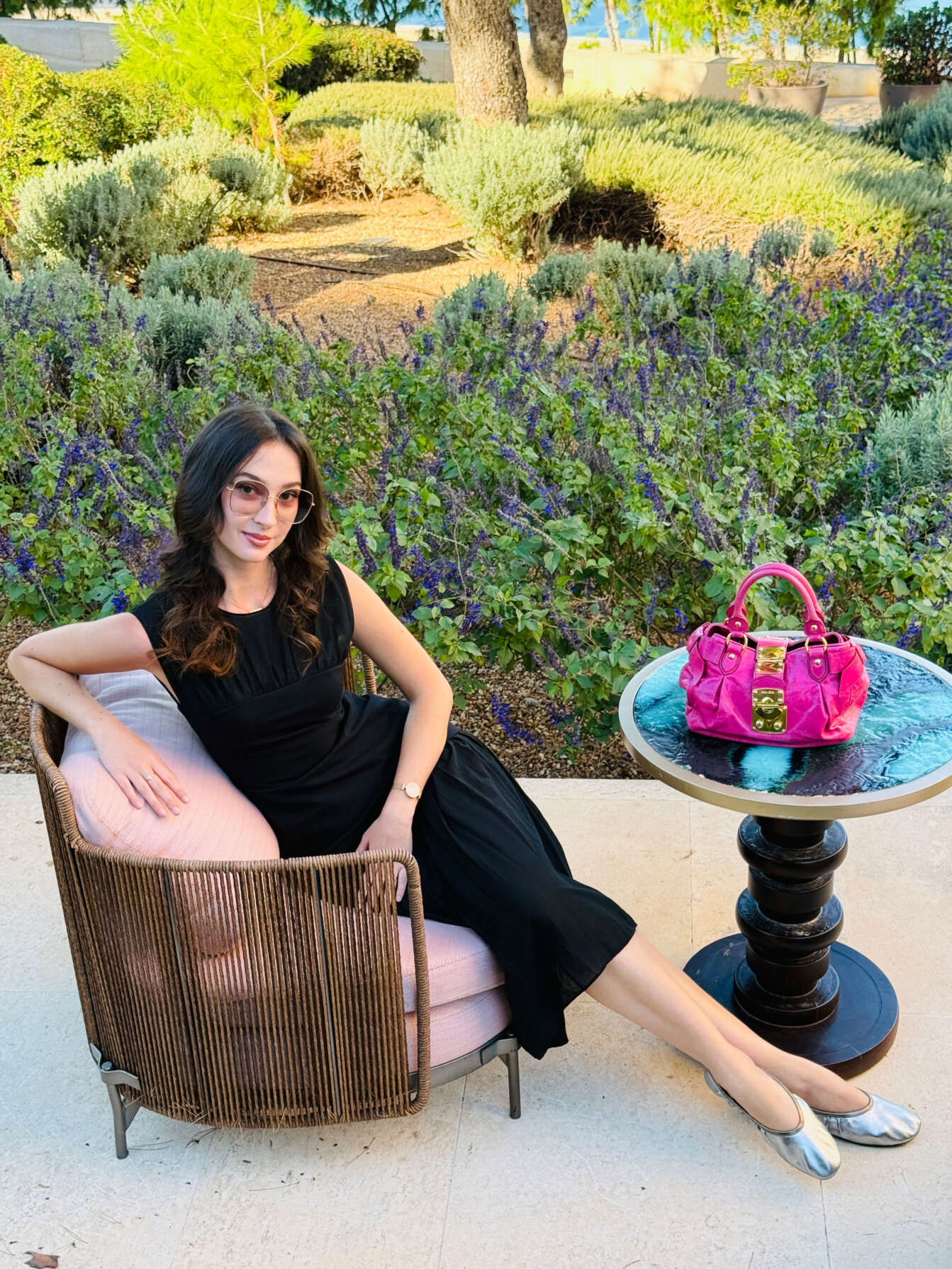 Miu Miu Matelassé Vitello Lux Satchel