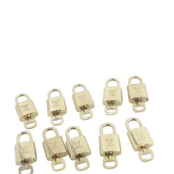 Louis Vuitton Vintage Padlock Charm – Gold Brass