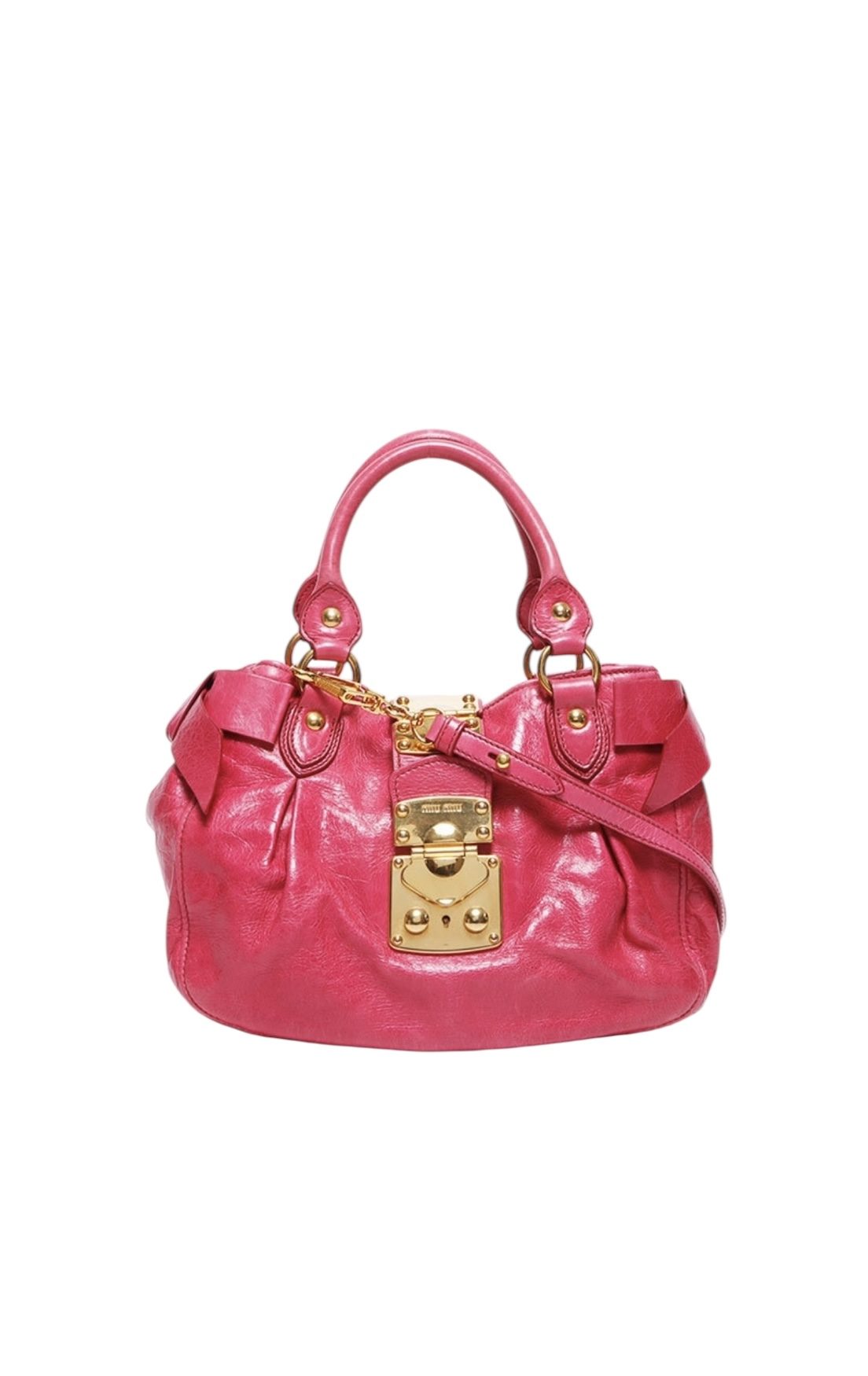 Miu Miu Matelassé Vitello Lux Satchel - Image 2