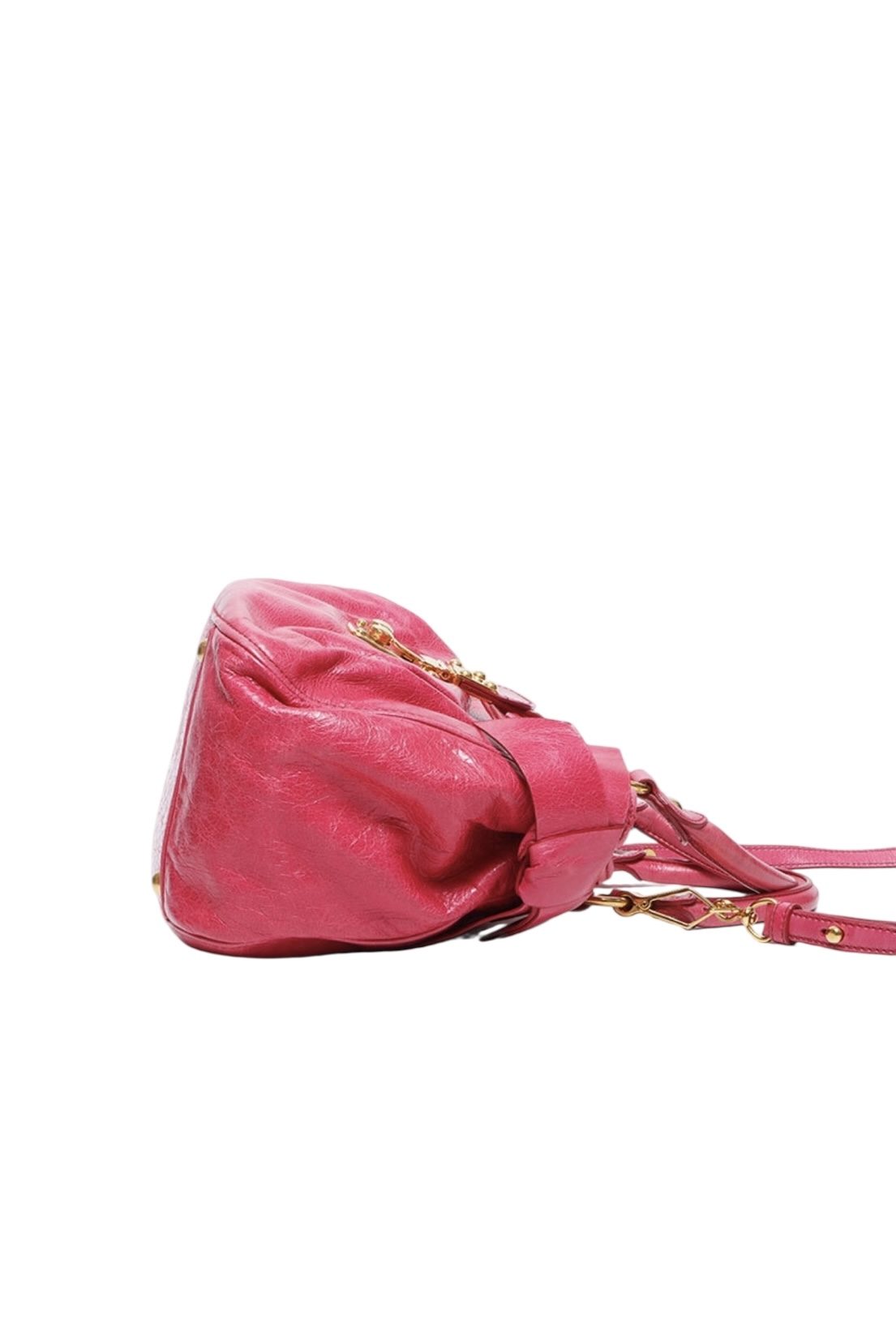 Miu Miu Matelassé Vitello Lux Satchel - Image 5