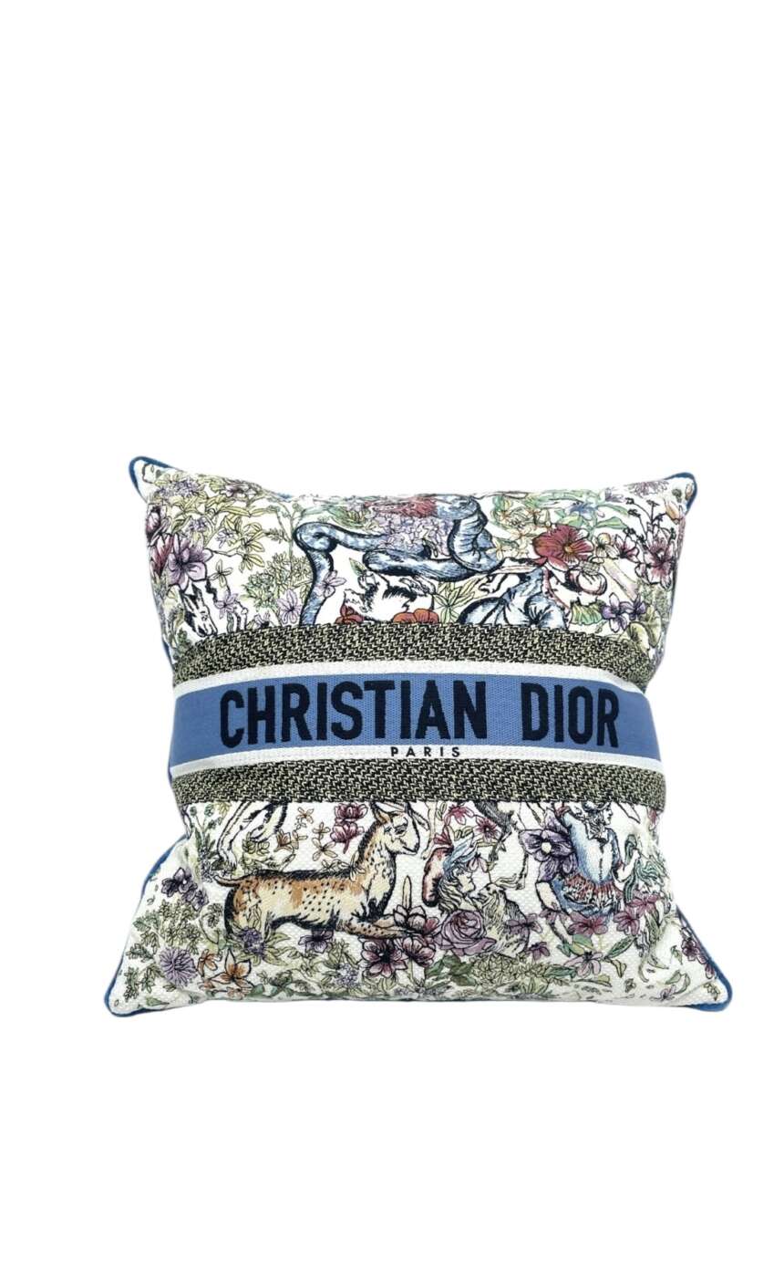 Christian Dior Toile de Jouy Decorative Cushion