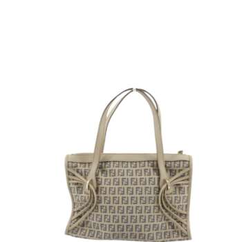Fendi Zucca FF Canvas Tote Bag