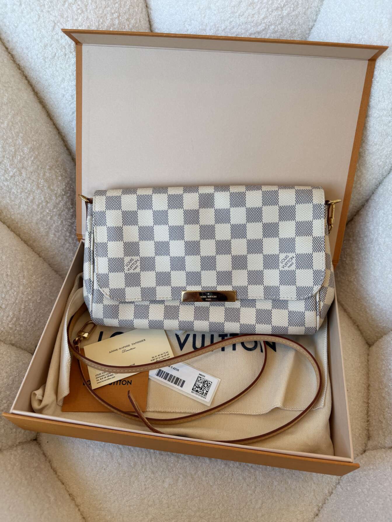 Louis Vuitton Favorite PM – Damier Azur