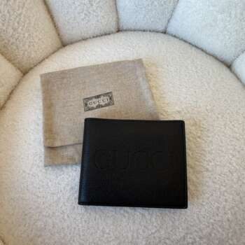 Gucci Classic Leather Wallet – Black