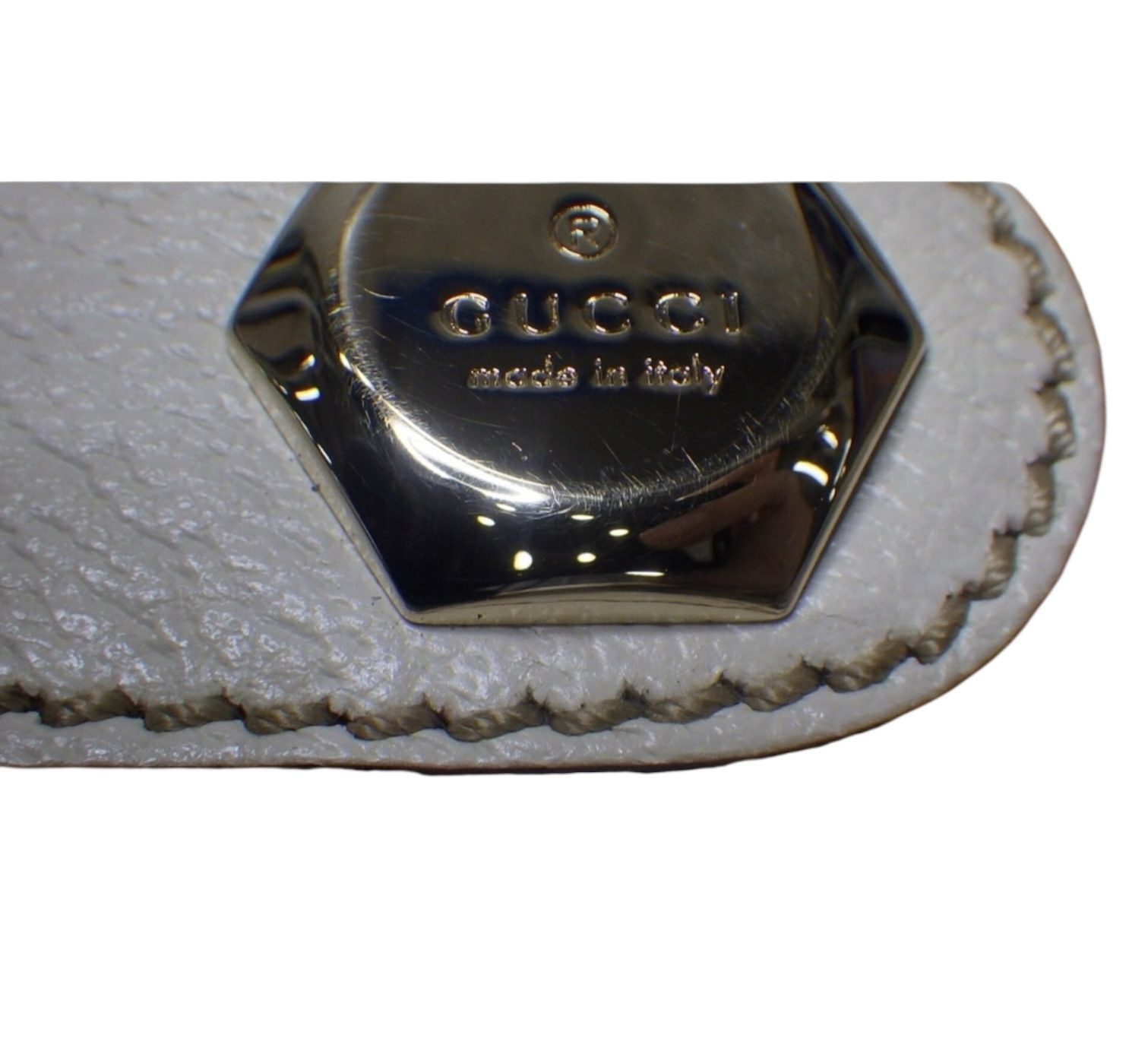 Gucci Guccissima Horsebit Chain Shoulder Bag - Image 5