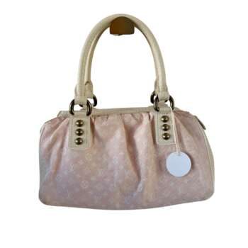Vintage Τσάντα Χειρός Louis Vuitton - Ροζ Monogram Καμβάς