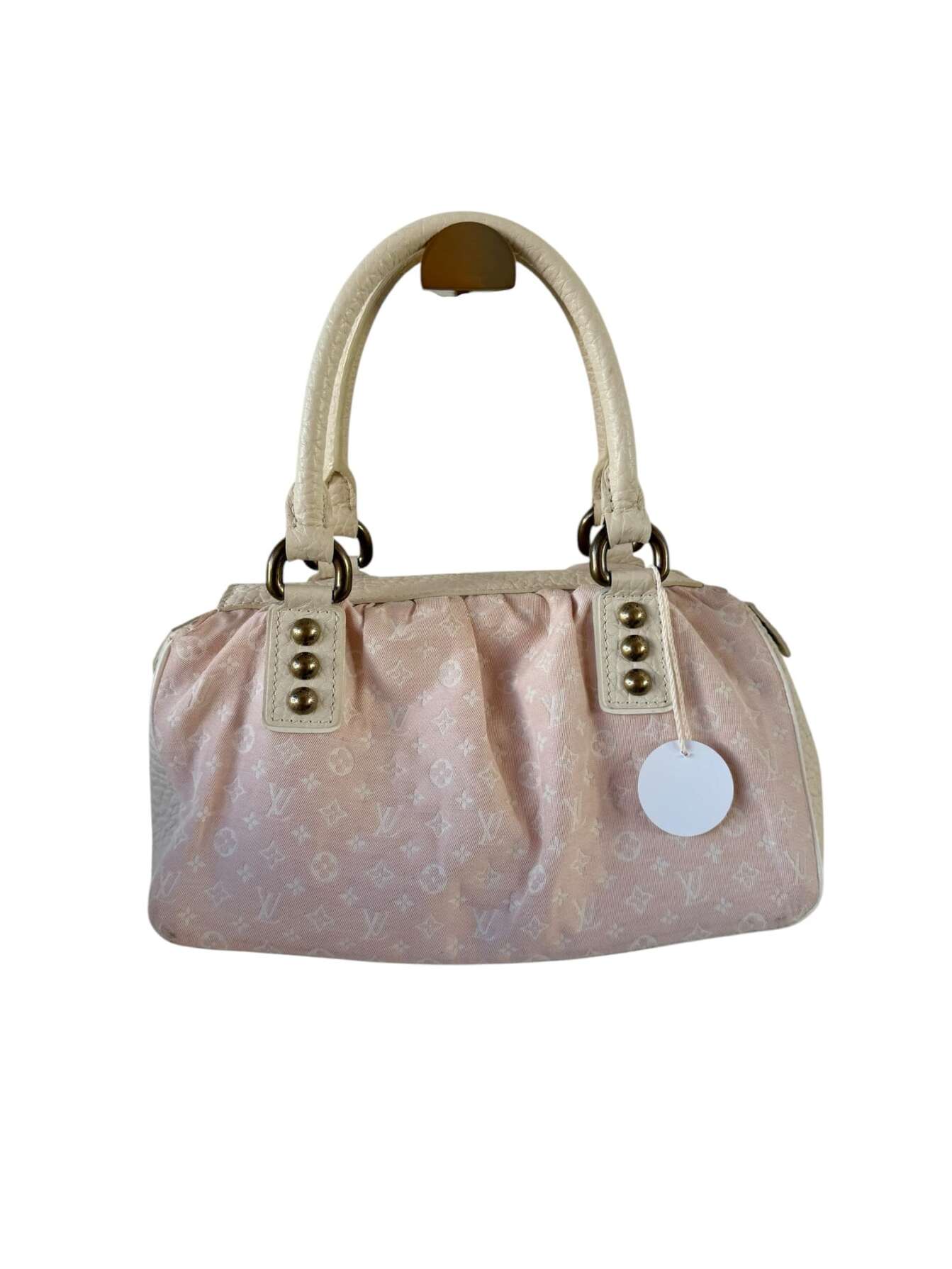 Vintage Τσάντα Χειρός Louis Vuitton - Ροζ Monogram Καμβάς