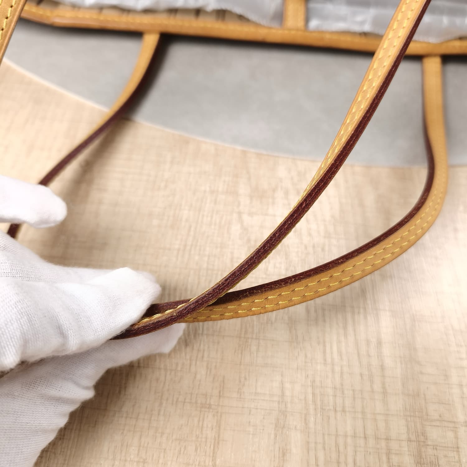 Louis Vuitton Neverfull MM Monogram Canvas — Καφέ Tote με Pochette — φωτογραφία 13